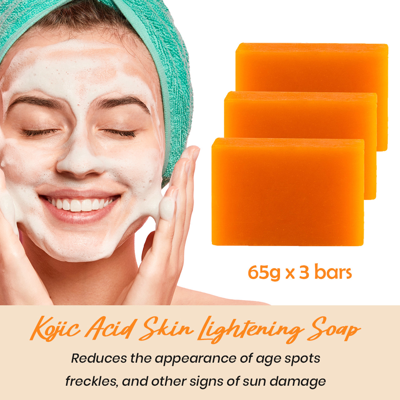 Kojie_Lightening_Soap_65g_3pcs__31579 ๐๐ผ๐ท๐ถ๐ฒ ๐ฆ๐ฎ๐ป ๐ฆ๐ธ๐ถ๐ป ๐๐ถ๐ด๐ต๐๐ฒ๐ป๐ถ๐ป๐ด ๐๐ผ๐ท๐ถ๐ฐ ๐๐ฐ๐ถ๐ฑ ๐ฆ๐ผ๐ฎ๐ฝ - Image 7
