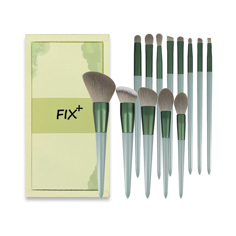 fix-beauty-makeup-brush-set ๐๐ถ๐
+ ๐๐ฒ๐ฎ๐๐๐ ๐ ๐ฎ๐ธ๐ฒ๐๐ฝ ๐๐ฟ๐๐๐ต ๐ฆ๐ฒ๐ - ๐ญ๐ฏ ๐ฝ๐ฒ๐ฎ๐ฐ๐ต - Image 2