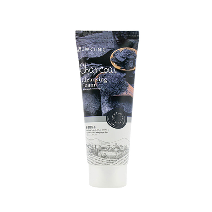 3W-Clinic-Charcoal-Cleansing-Foam-1 ๐ฏ๐ช ๐๐น๐ถ๐ป๐ถ๐ฐ ๐๐ต๐ฎ๐ฟ๐ฐ๐ผ๐ฎ๐น ๐๐ผ๐ฎ๐บ ๐ญ๐ฌ๐ฌ๐บ๐น - Image 1